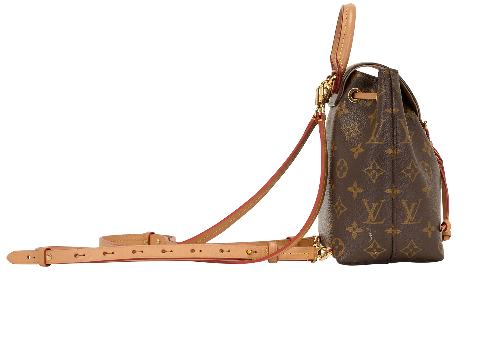Montsouris BB, &pound;1,400, Handbags, Brown, Canvas, Side view